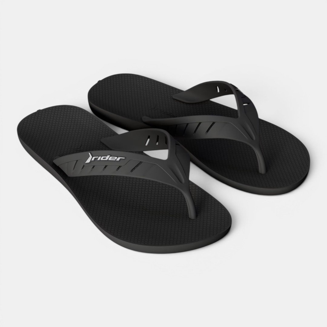 Chinelo de Dedo Infantil Preto Core Up Rider