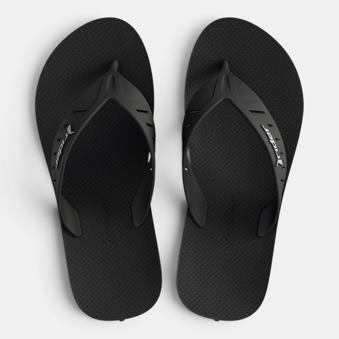 Chinelo de Dedo Infantil Preto Core Up Rider Preto 2