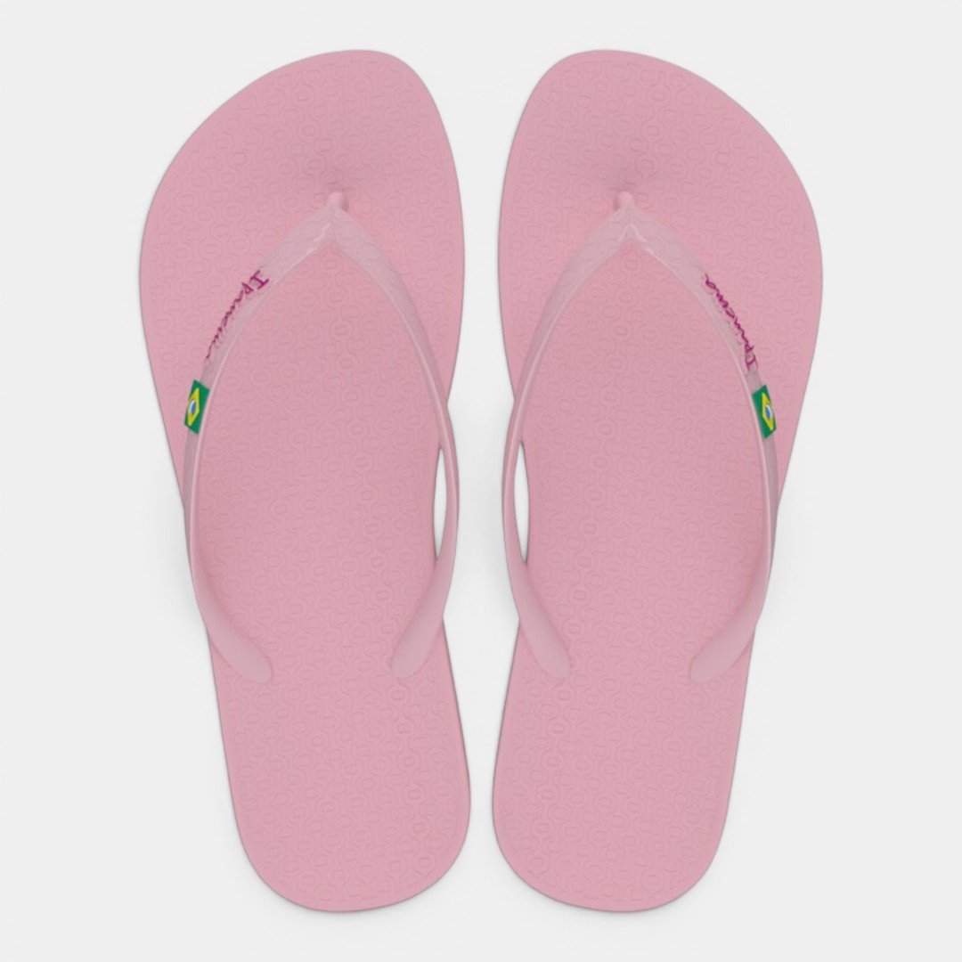 Chinelo Ipanema Anatômica Brasil Rosa Rosa 3