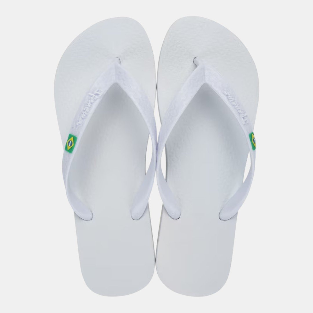 Chinelo Ipanema Brasil Light Branco Branco 2