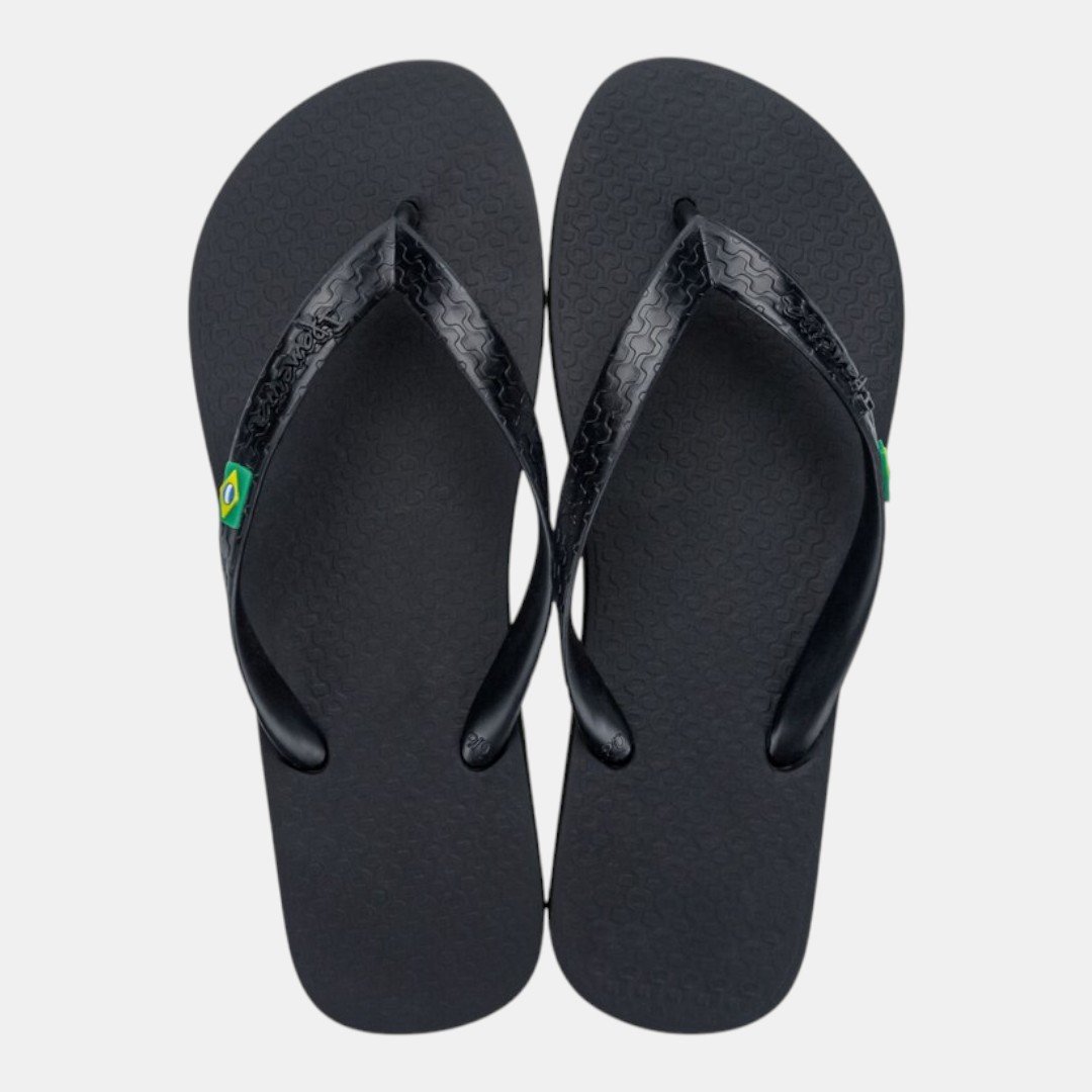 Chinelo Ipanema Brasil Light Preto Preto 2