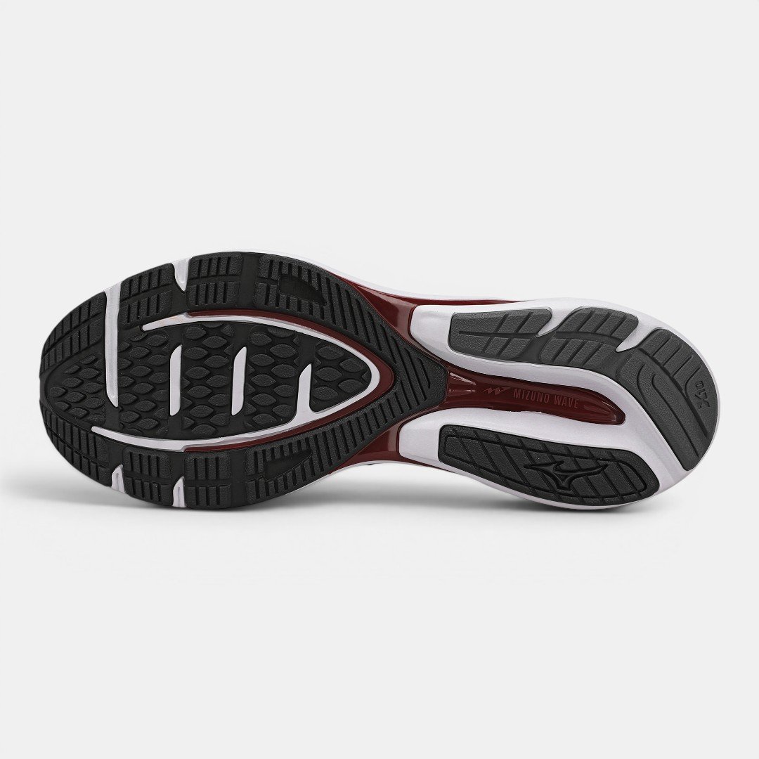 Tênis De Corrida Mizuno Wave Mirai 8 Cinza com Preto Cinza/Preto 3