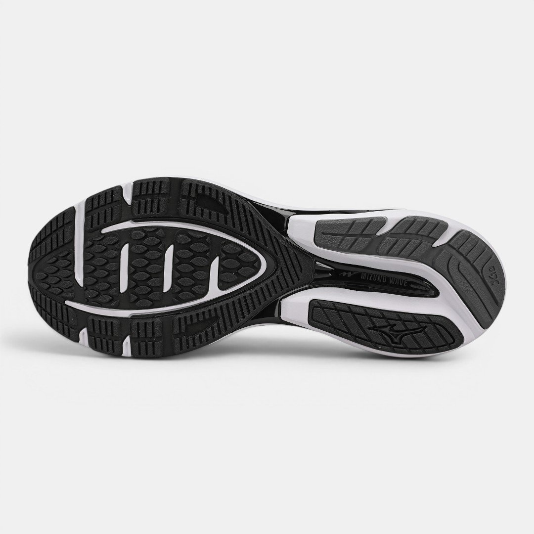 Tênis De Corrida Mizuno Wave Mirai 8 Preto com Dourado Preto/Dourado 3