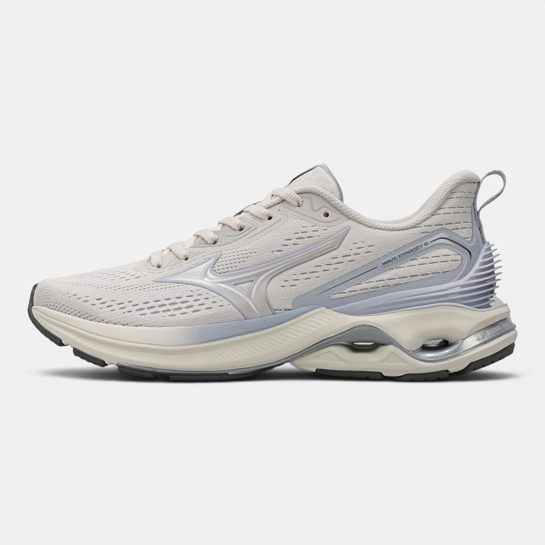 Tênis De Corrida Mizuno Wave Dynasty 8 Bege
