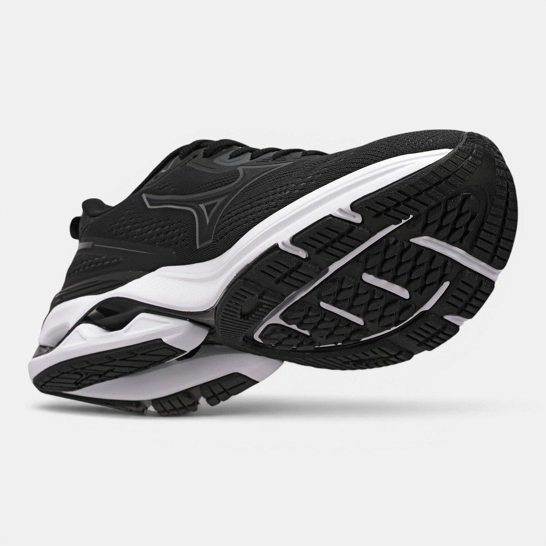 Tênis De Corrida Mizuno Wave Dynasty 8 Preto Preto 7