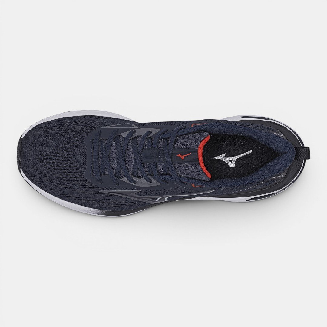 Tênis De Corrida Mizuno Wave Dynasty 8 Azul Marinho Azul 5
