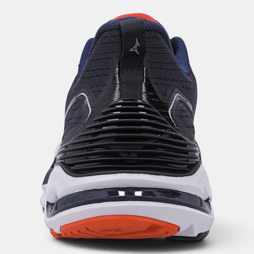 Tênis De Corrida Mizuno Wave Dynasty 8 Azul Marinho Azul 6