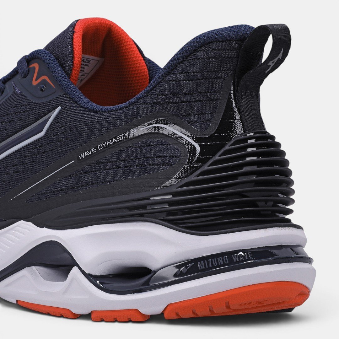 Tênis De Corrida Mizuno Wave Dynasty 8 Azul Marinho Azul 8