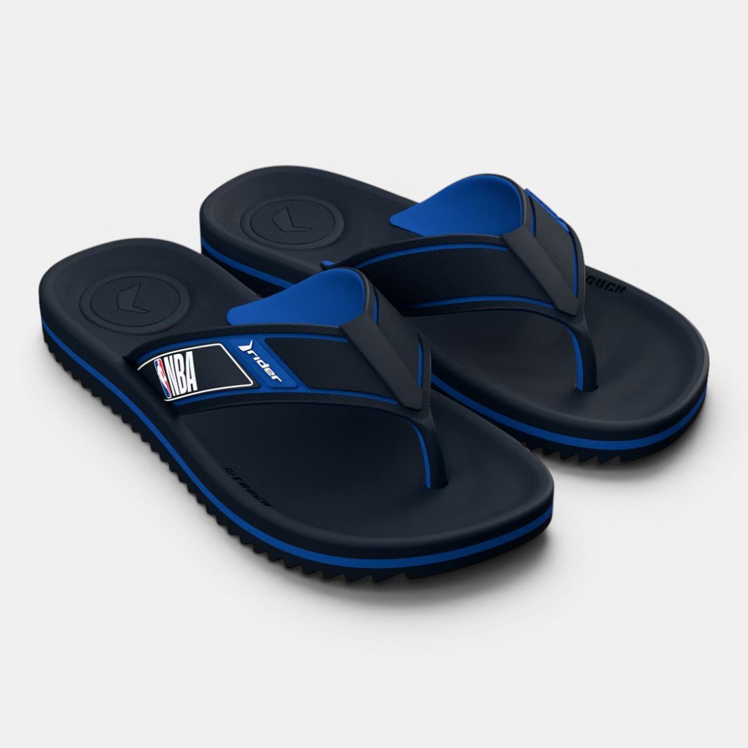 Chinelo Rider Trace Duo NBA Masculino Azul