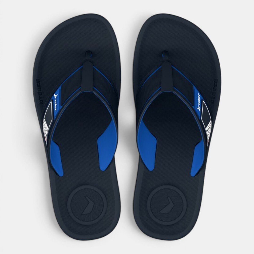 Chinelo Rider Trace Duo NBA Masculino Azul Azul 2
