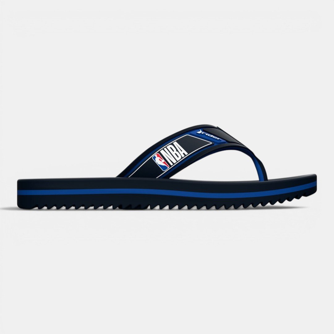 Chinelo Rider Trace Duo NBA Masculino Azul Azul 3