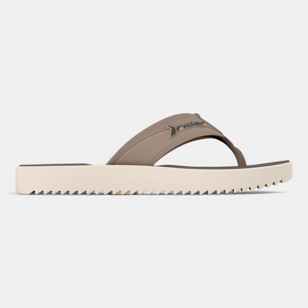 Chinelo Rider Trace Plus Bege Bege 3