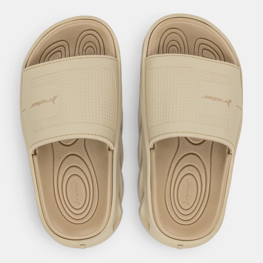 Chinelo Slide Infantil Rider R Power Bege Bege 3