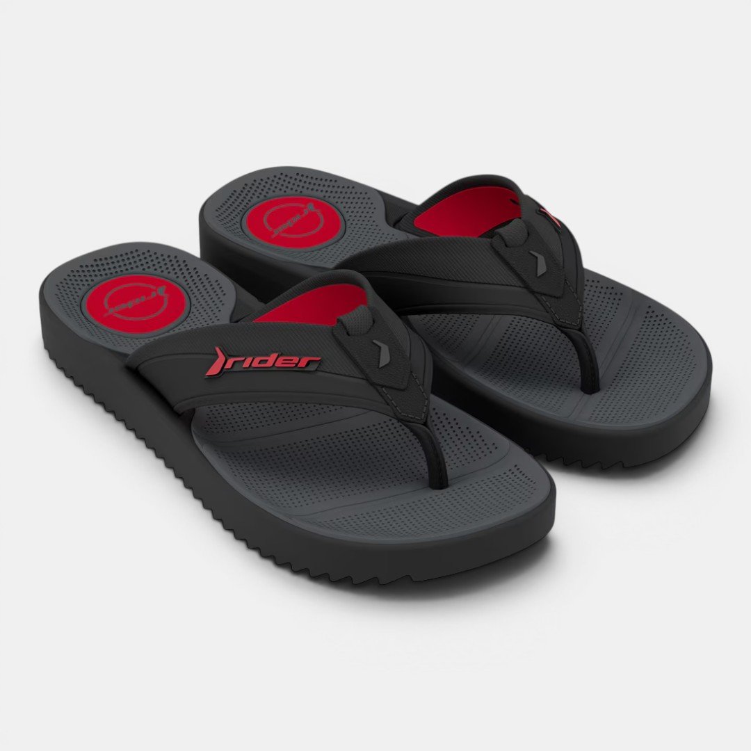 Chinelo Rider Trace Plus Preto