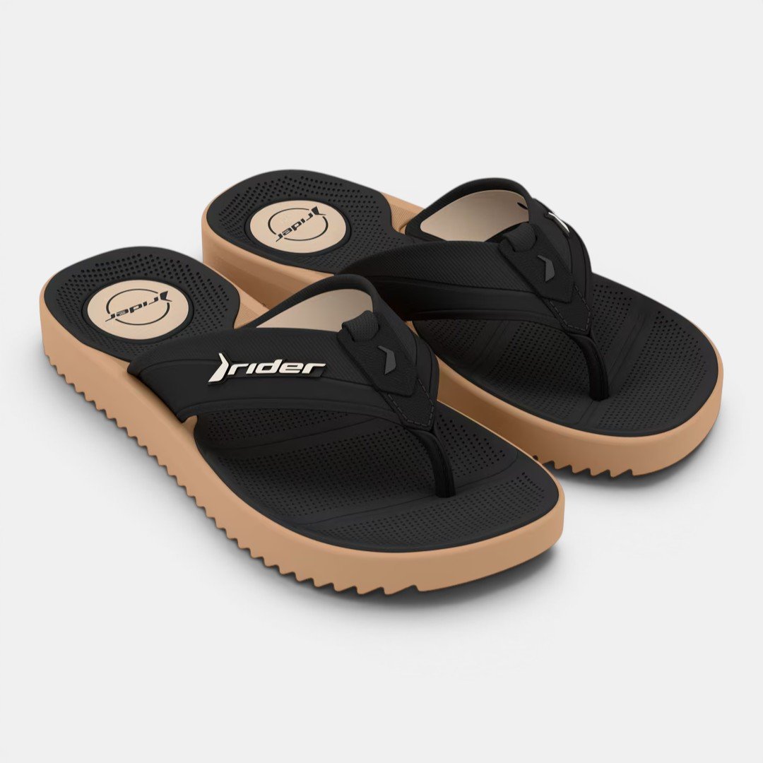 Chinelo Rider Trace Plus Preto