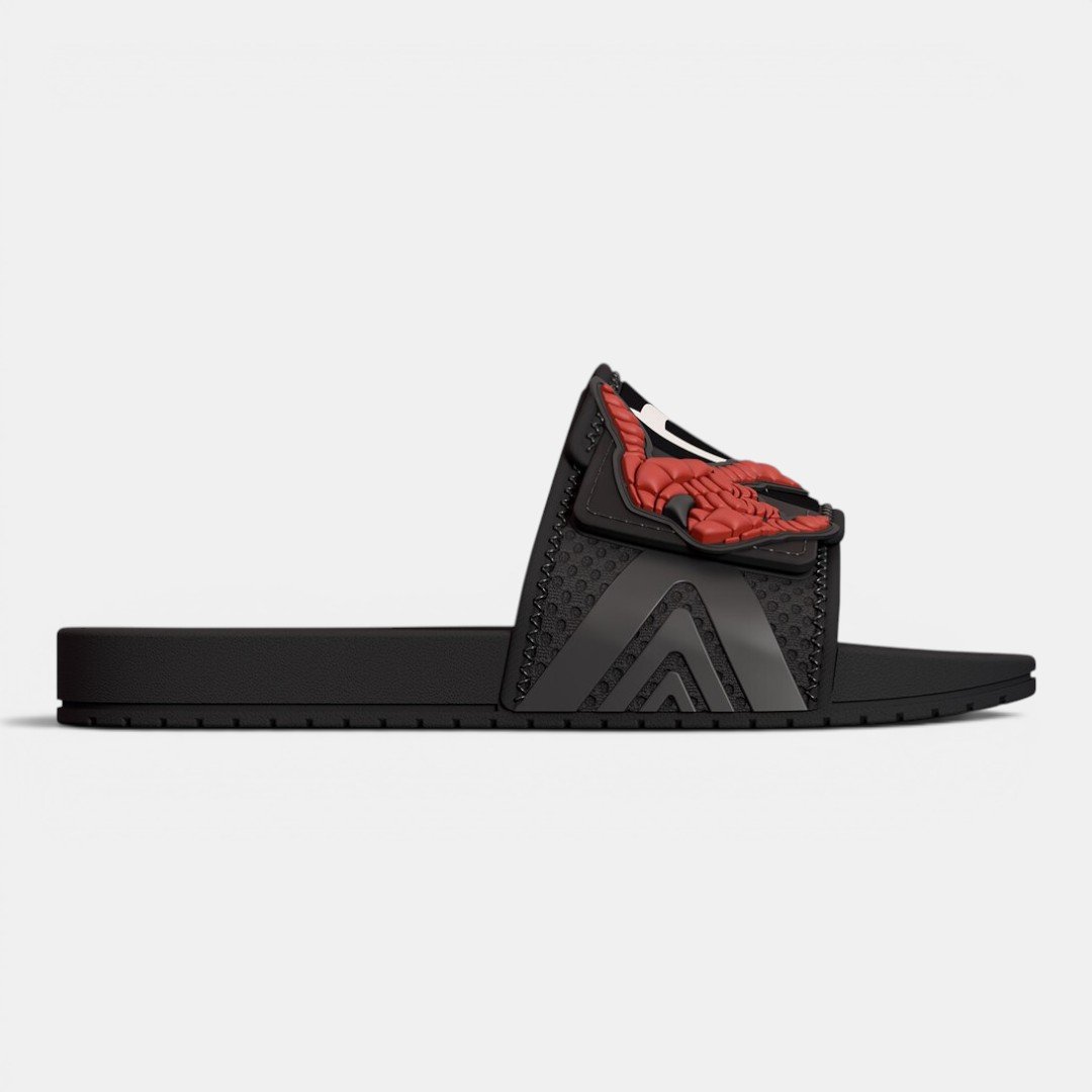 Chinelo Marvel Adventure Infantil Homem Aranha Preto Preto 2