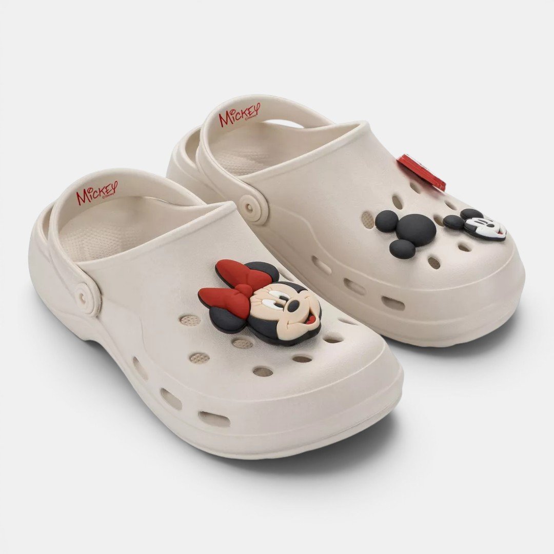 Babuche Zaxy Disney Pins Off White