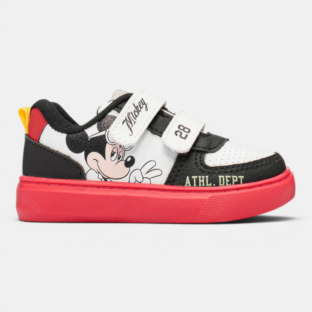 Tênis Disney Mickey Infantil Branco
