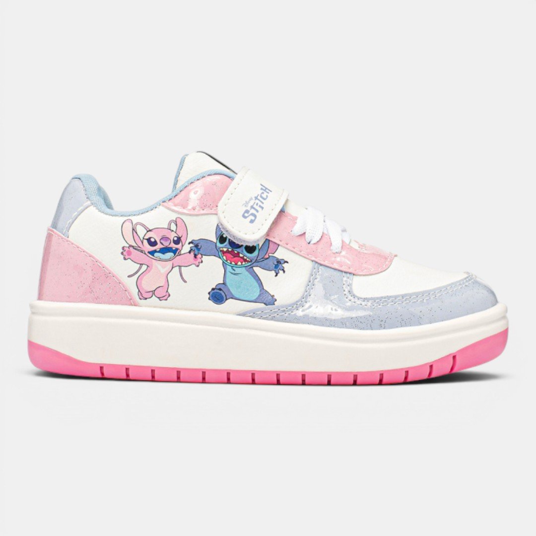 Tênis Disney Stitch Infantil Branco