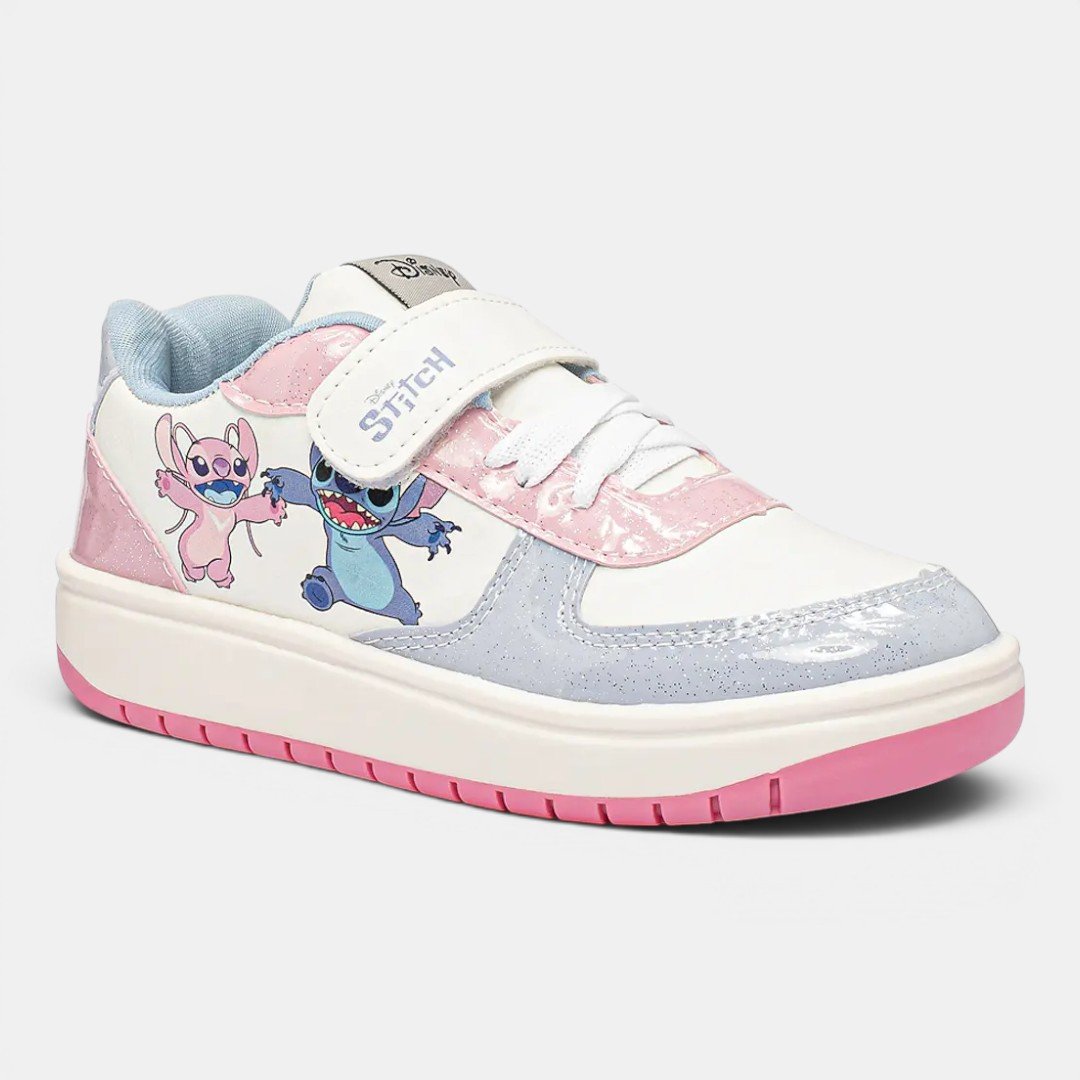 Tênis Disney Stitch Infantil Branco Branco 2