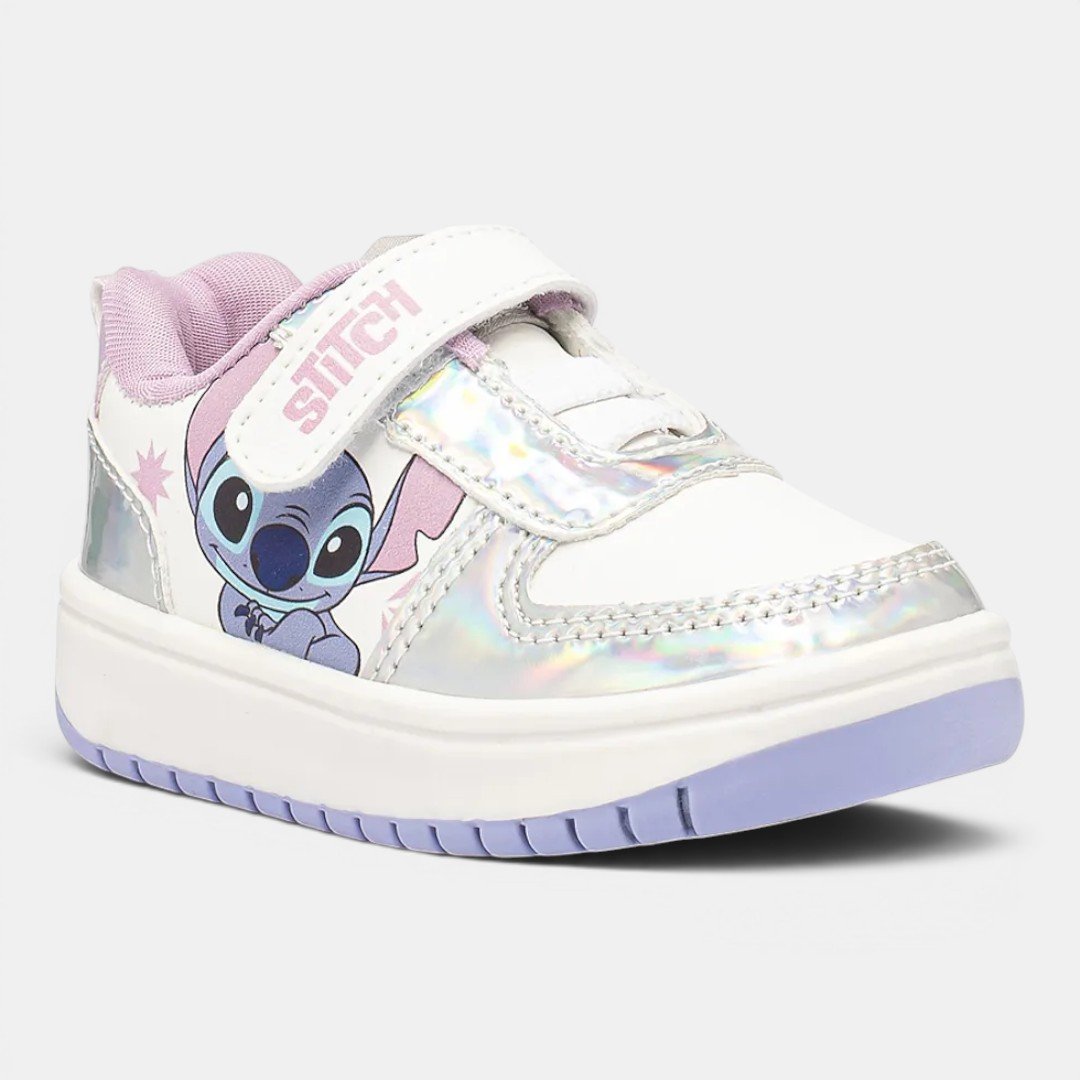 Tênis Disney Stitch Infantil Branco Branco 2