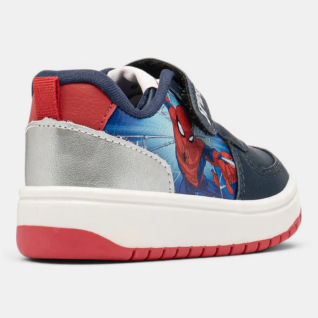 Tênis Disney Homem Aranha Infantil Azul Marinho Azul 4