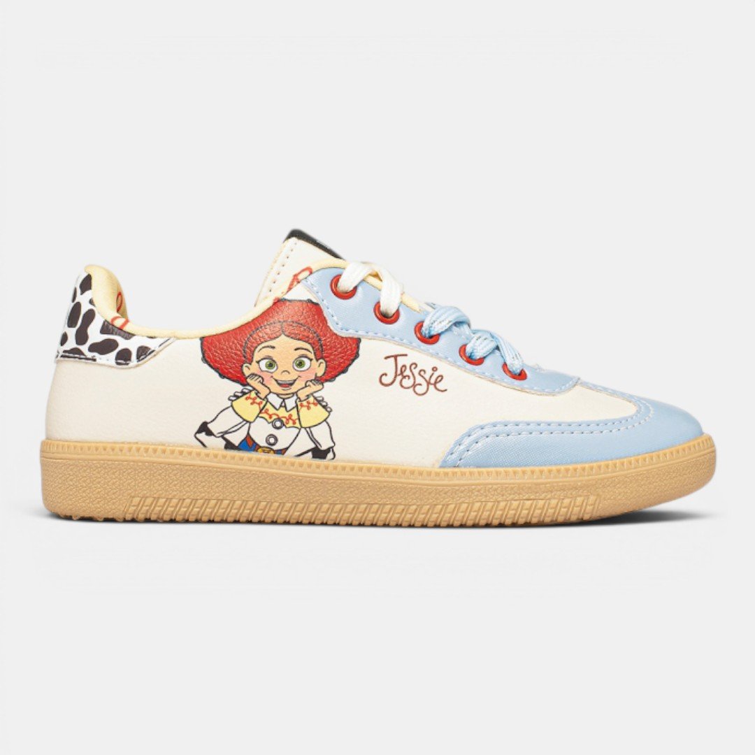 Tênis Disney Toy Story Jessie Infantil Off White