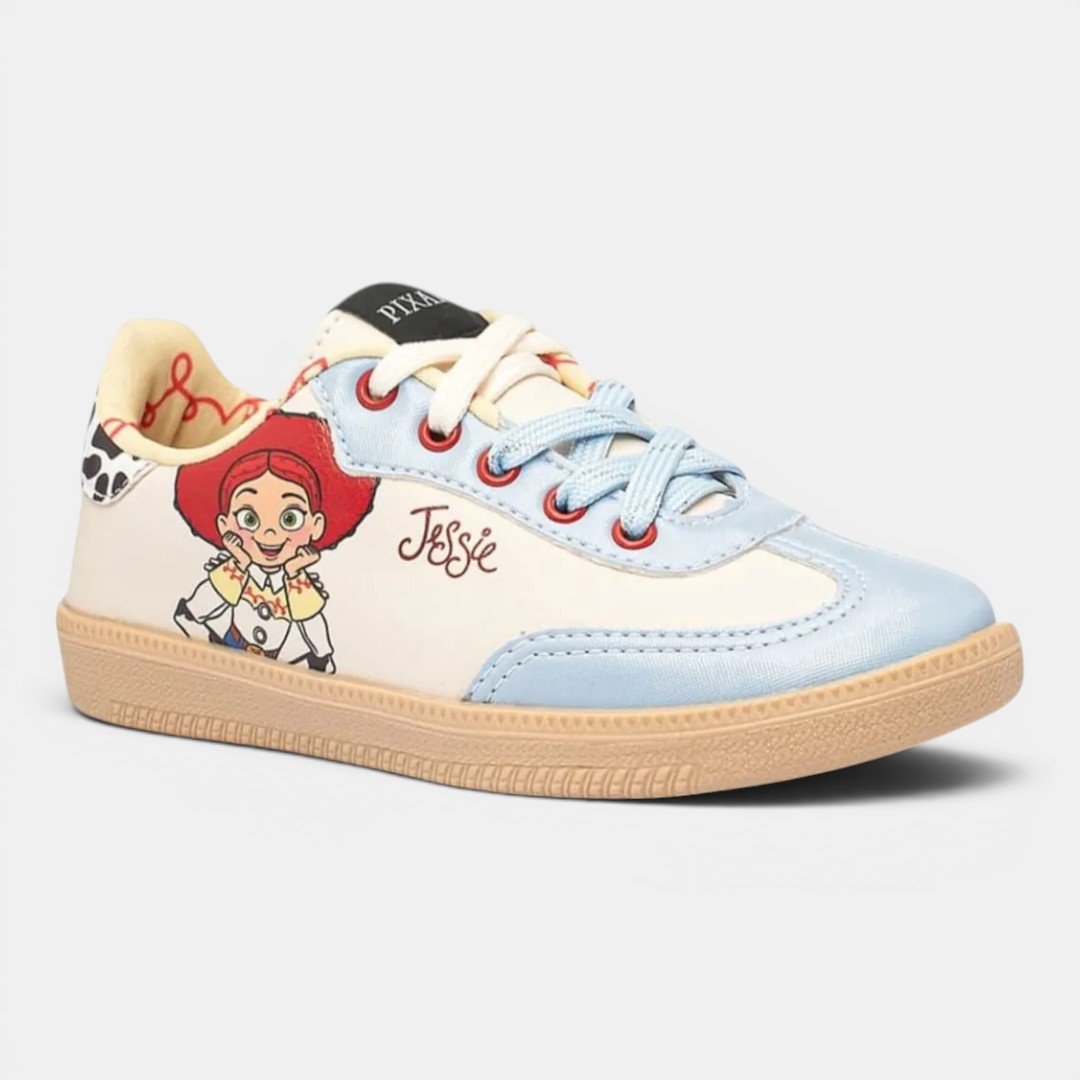 Tênis Disney Toy Story Jessie Infantil Off White Branco 2