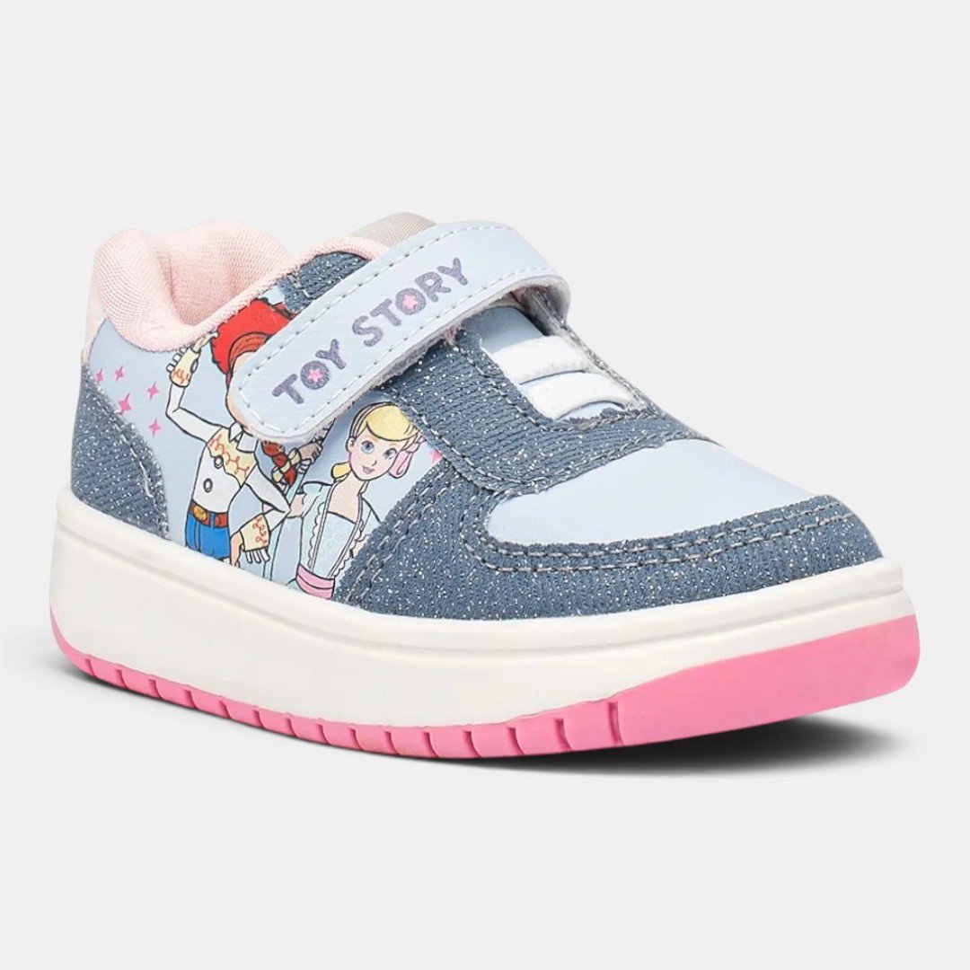 Tênis Disney Toy Story Infantil Azul com Rosa Azul 2