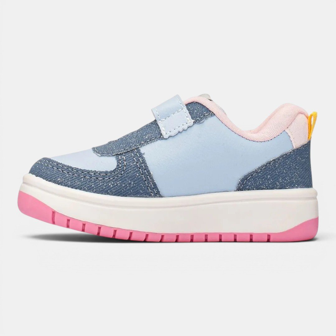 Tênis Disney Toy Story Infantil Azul com Rosa Azul 3