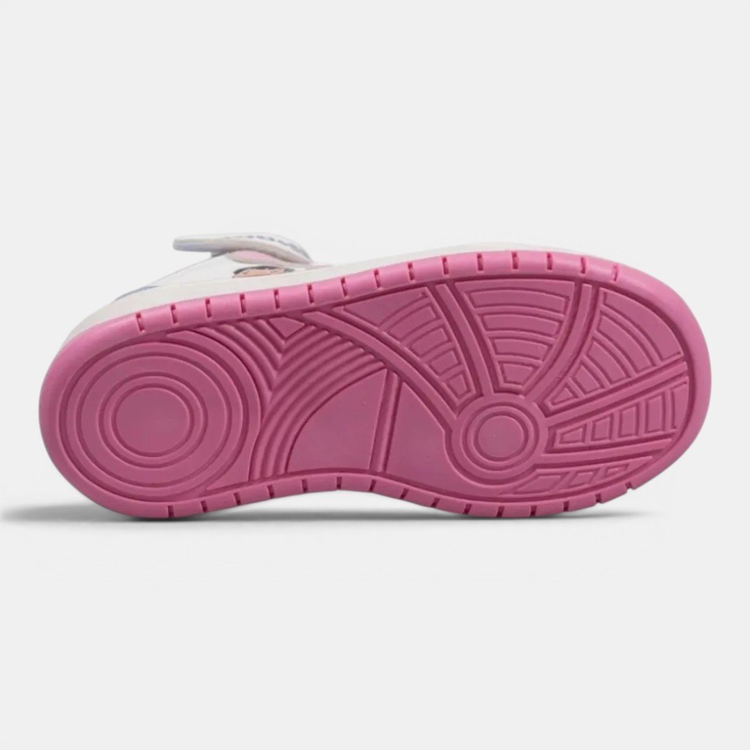 Tênis Disney Stitch Infantil Cano Alto Branco Branco 3