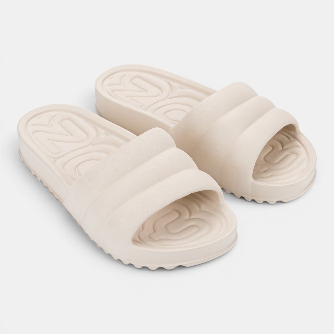 Chinelo Slide Zaxy Air Off White Branco 2