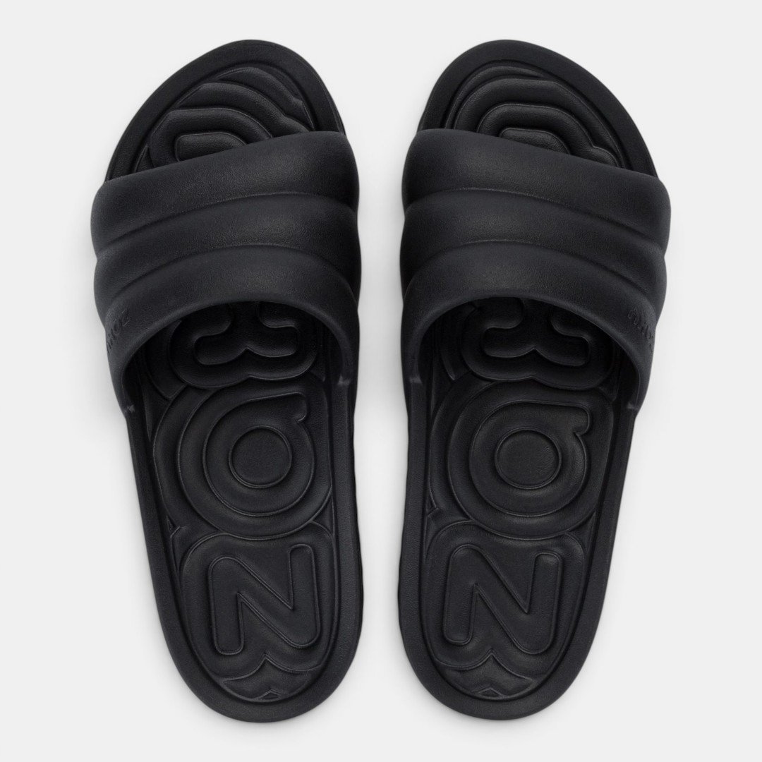 Chinelo Slide Zaxy Air Preto Preto 3
