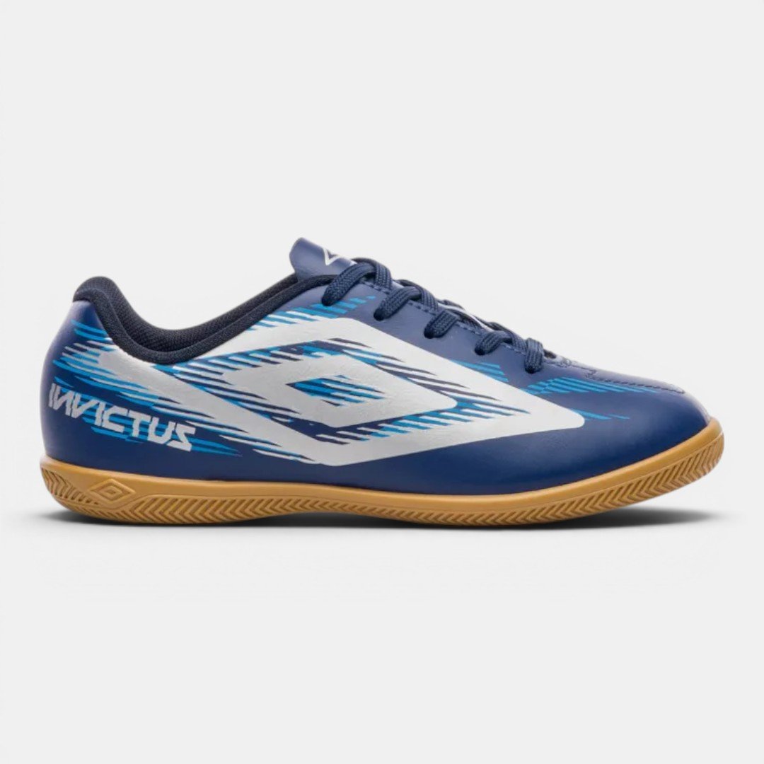 Chuteira Futsal Umbro Invictus Azul Marinho