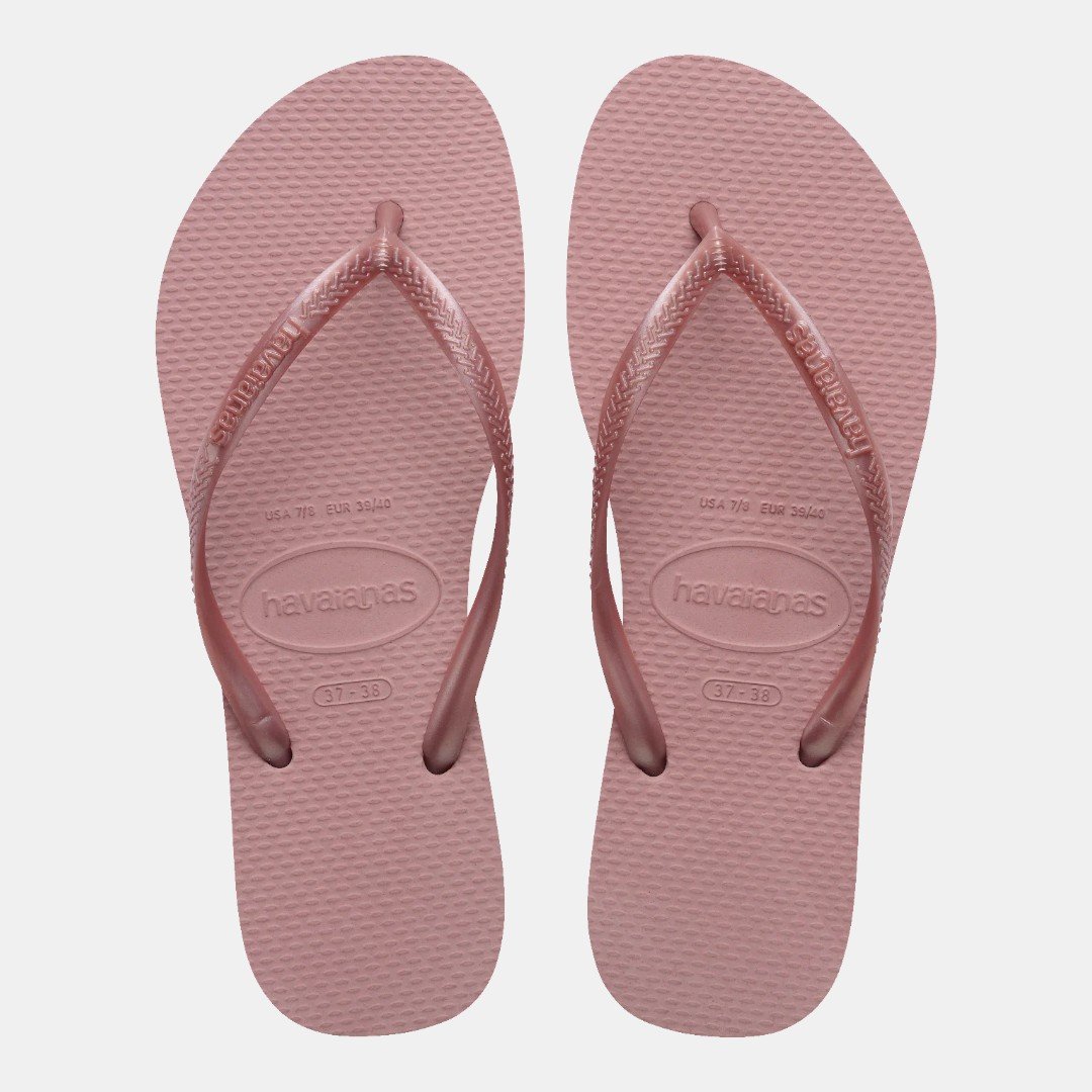Chinelo Havaianas Slim Argila Roxa