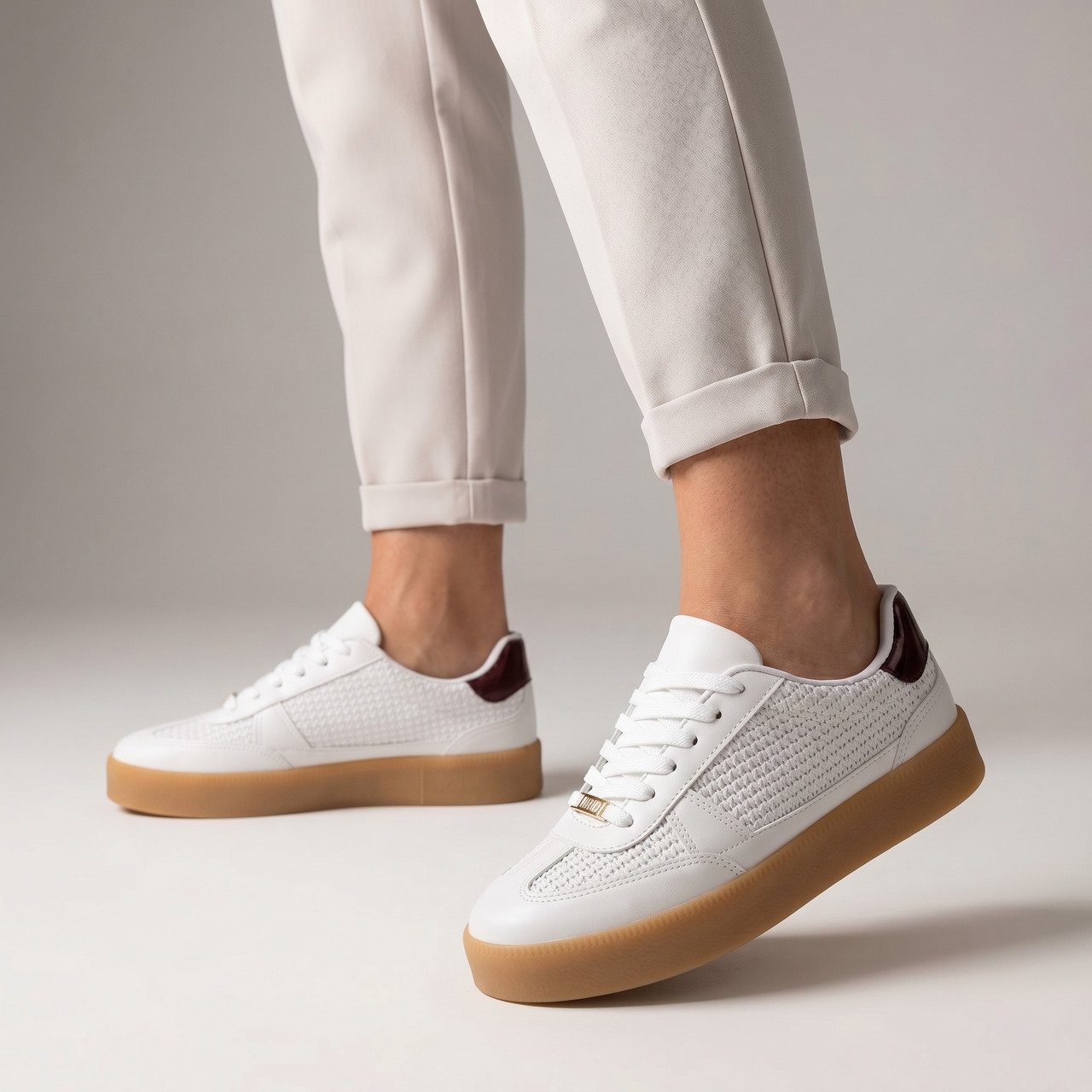 Tênis Vizzano Casual Feminino Branco Branco 2