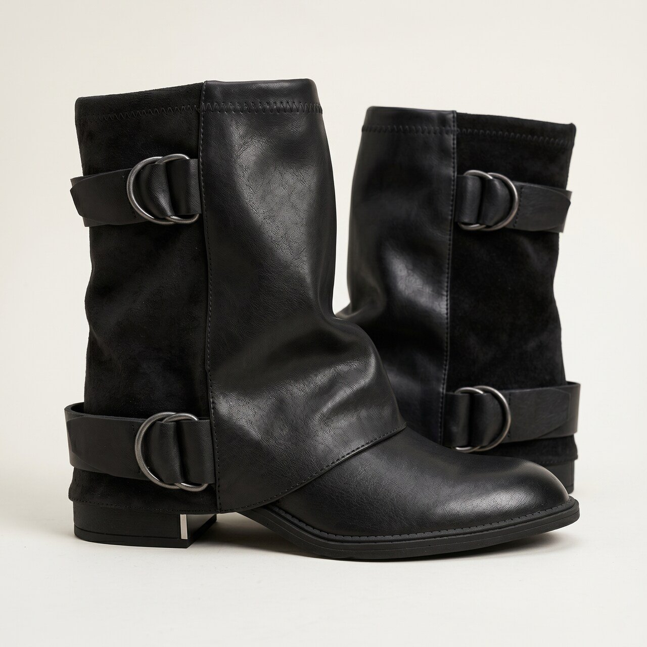 Bota Capa Ramarim Preto Preto 3
