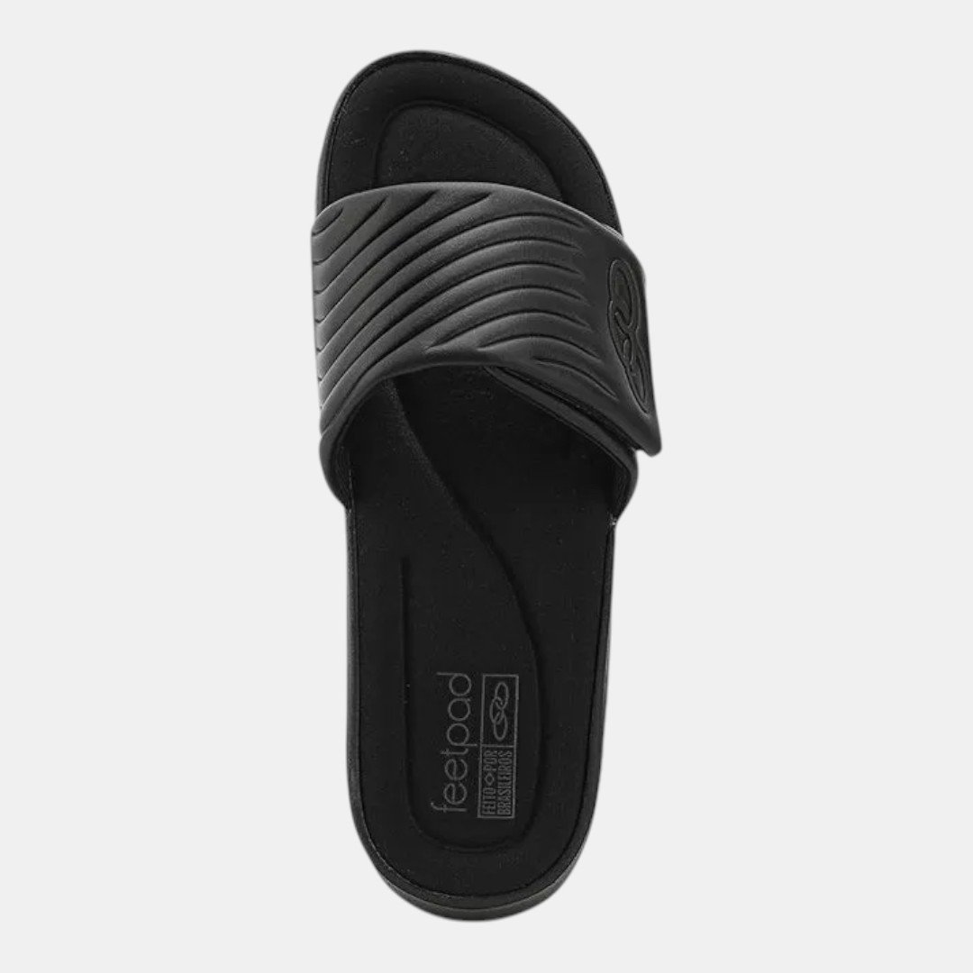 Chinelo Olympikus Melbourne 2 Preto Preto 4