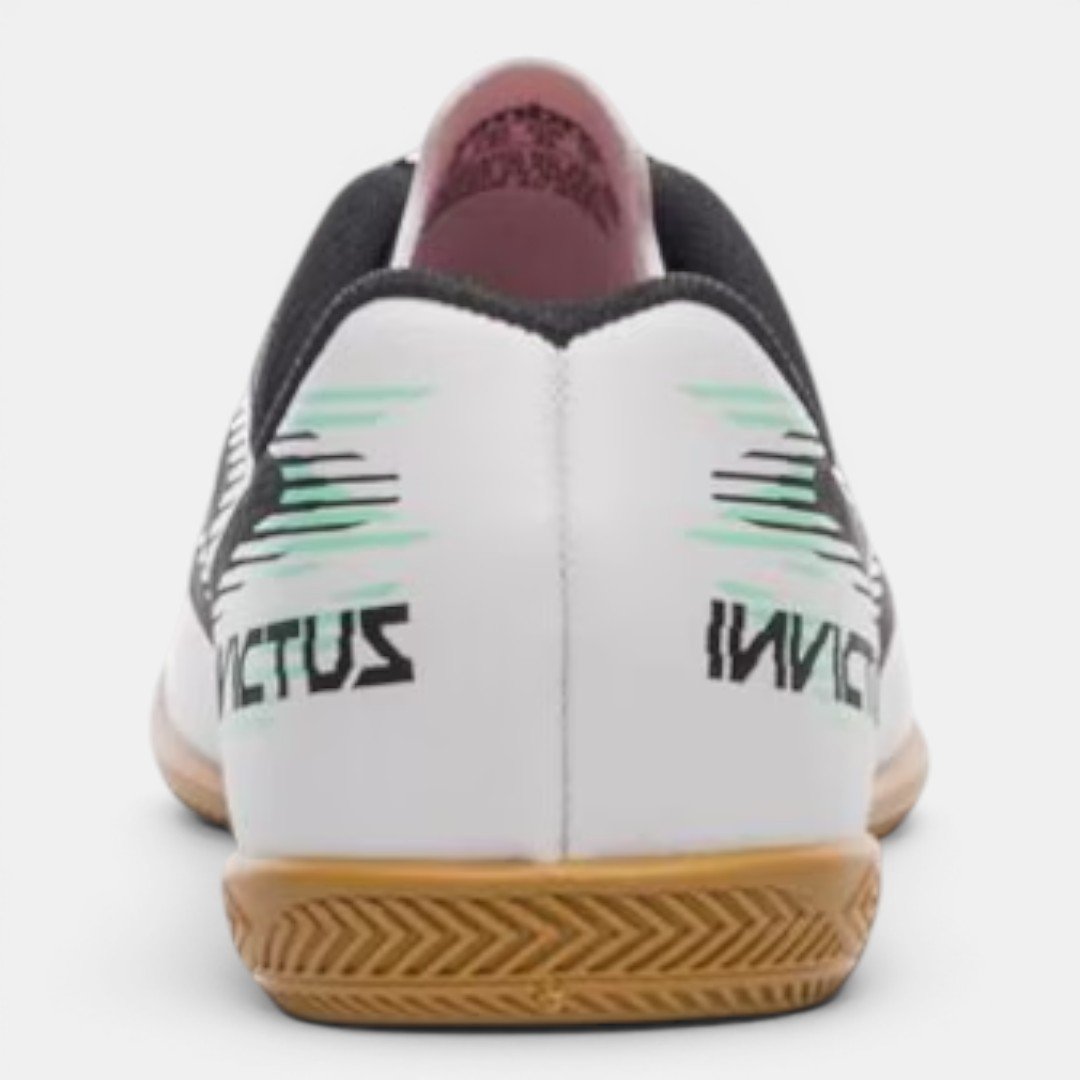 Chuteira Futsal Umbro Invictus Infantil Branca Branco 6