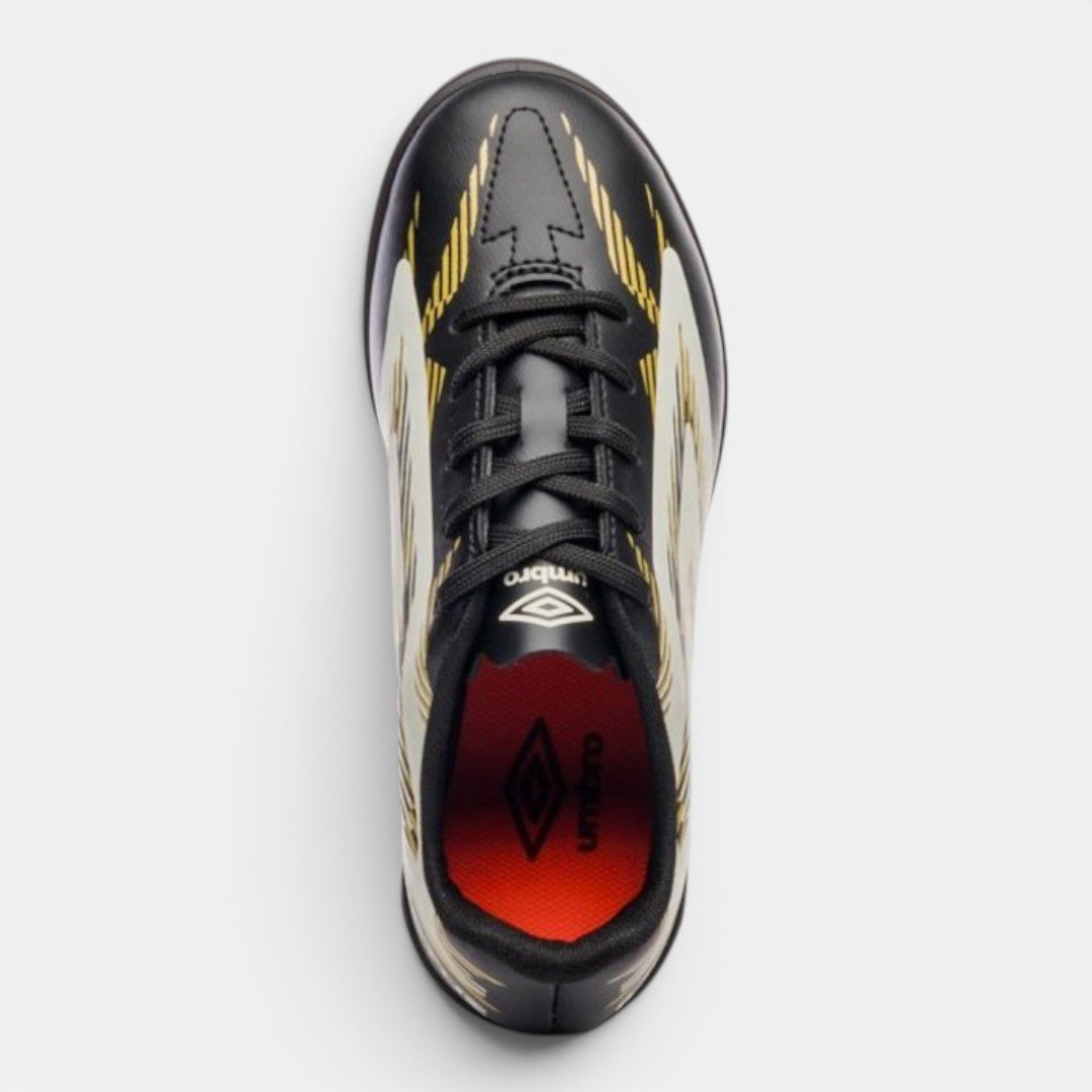 Chuteira Society Umbro Invictus Infantil Preta Preto 3