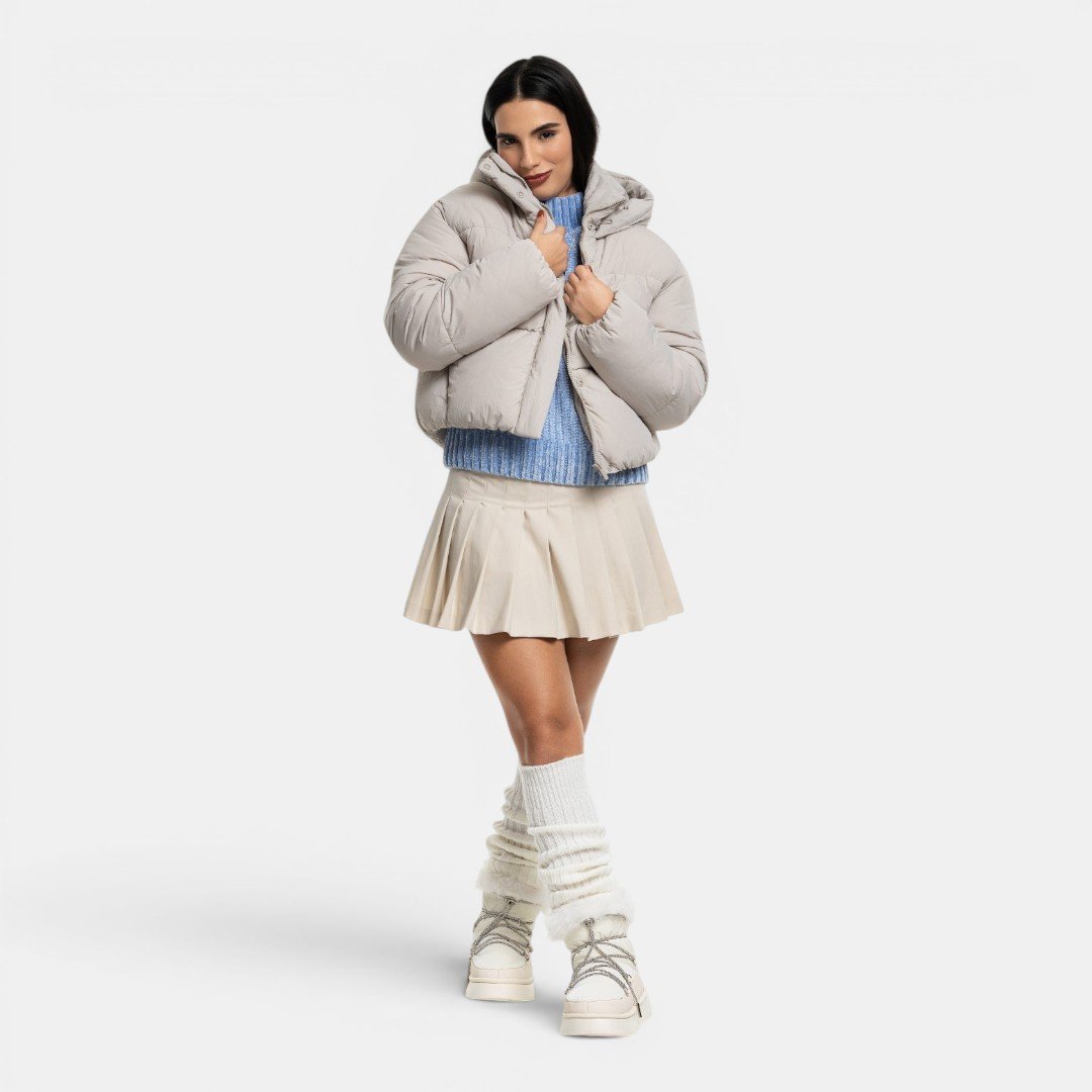 Pantufa Botinha Flowfa Gisele Off White Branco 5