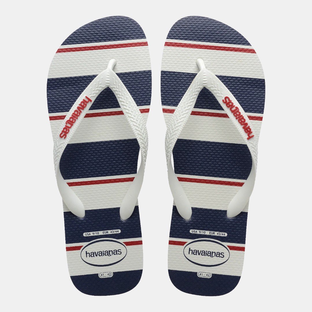 Chinelo Havaianas Top Nautical Branco