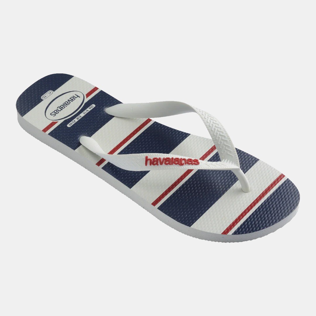Chinelo Havaianas Top Nautical Branco Branco 2