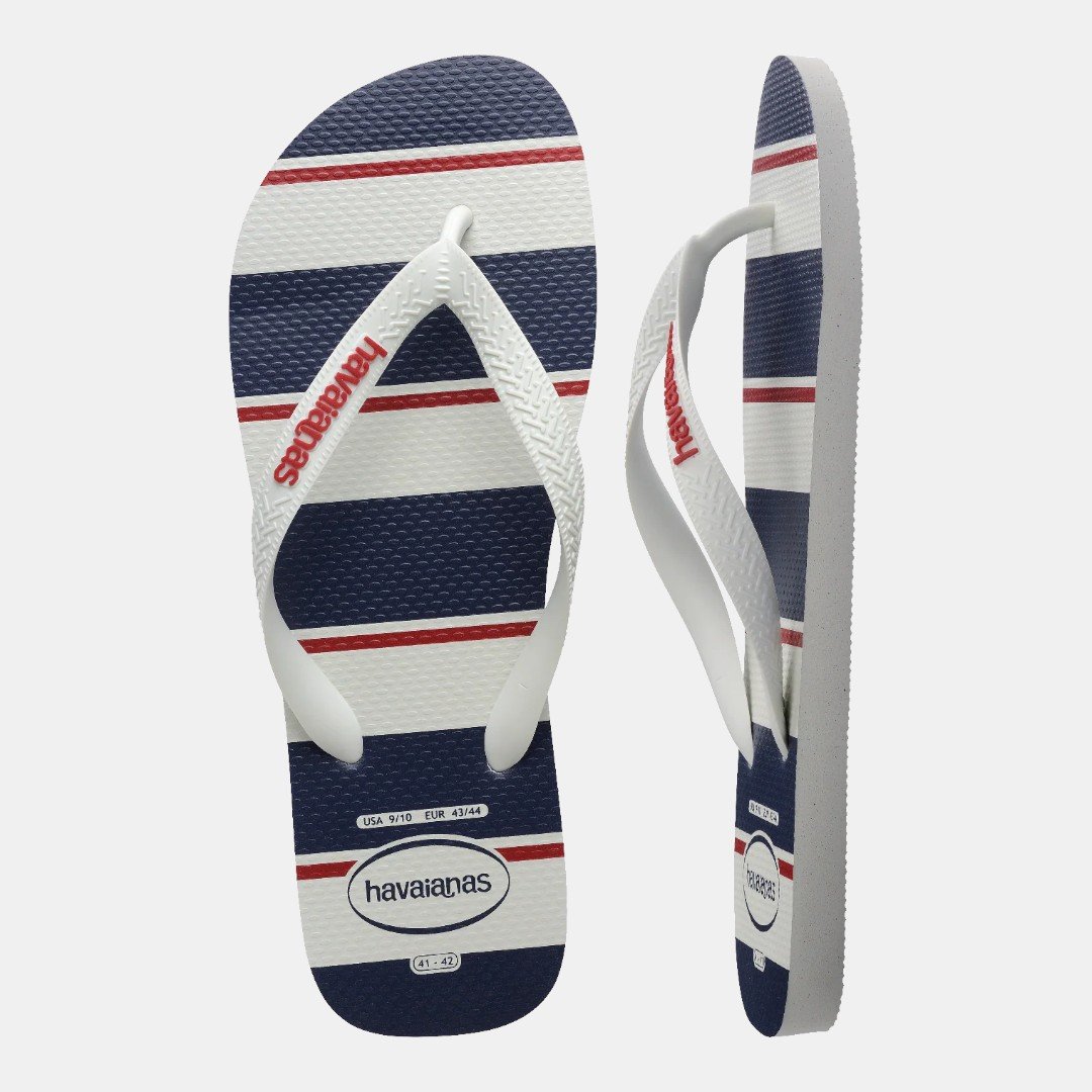 Chinelo Havaianas Top Nautical Branco Branco 5