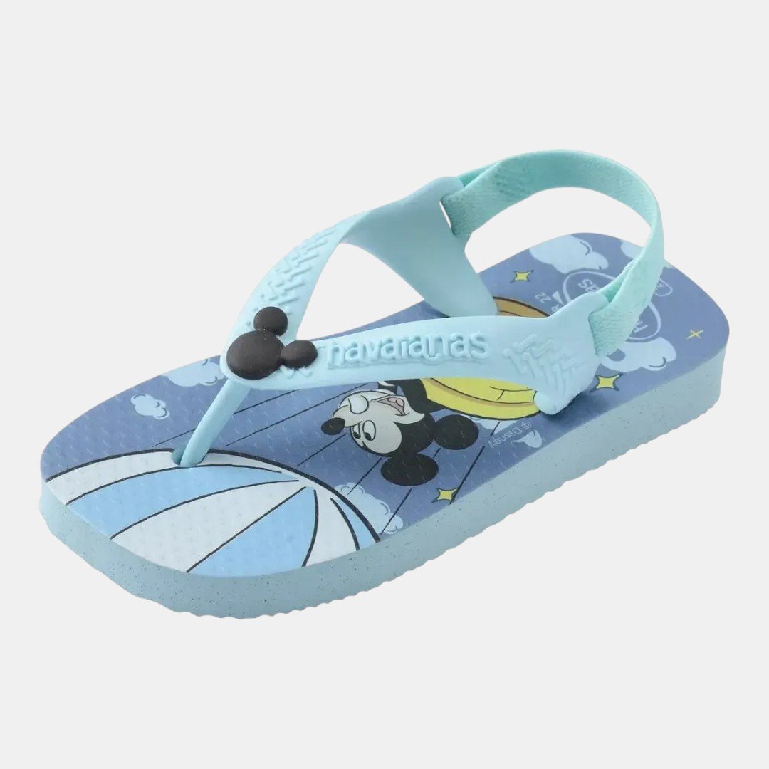 Chinelo Havaianas Baby Disney Clássicos Mickey Azul 6
