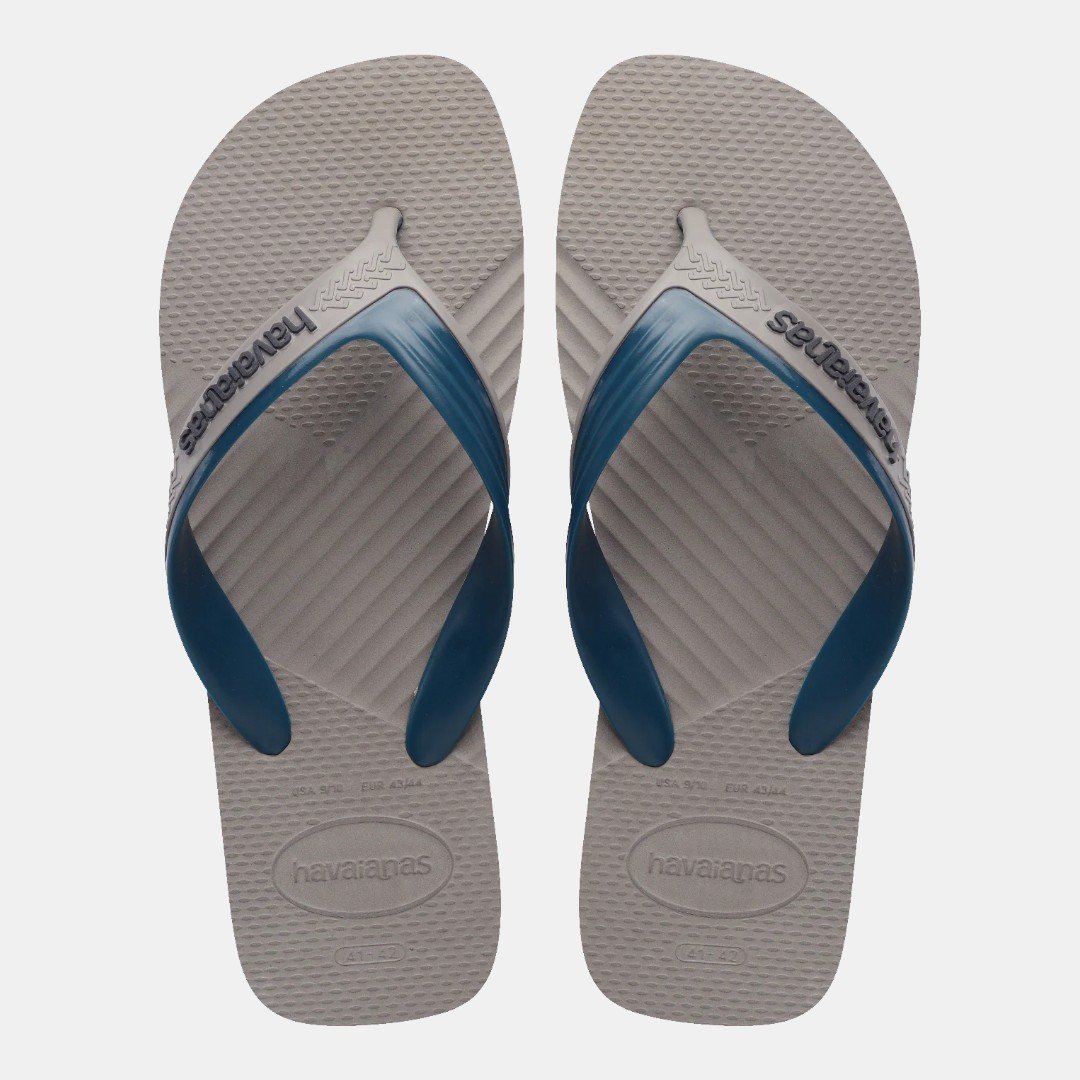 Chinelo Havaianas Dual Cinza com Verde