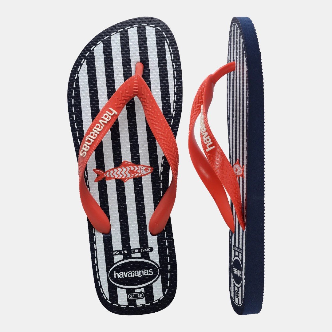 Chinelo Havaianas Top Nautical Breeze Marinho Azul 5