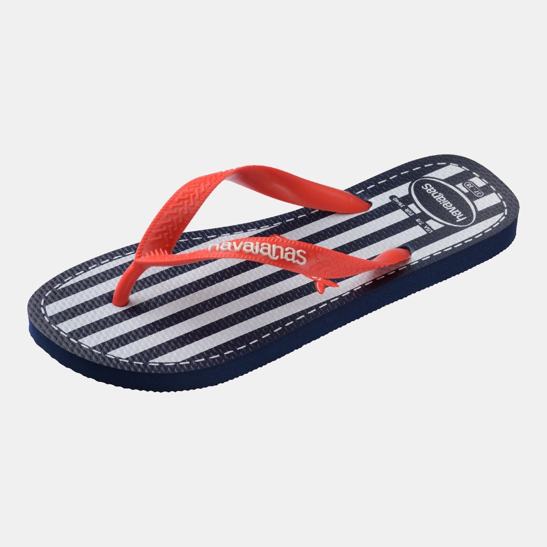 Chinelo Havaianas Top Nautical Breeze Marinho Azul 6