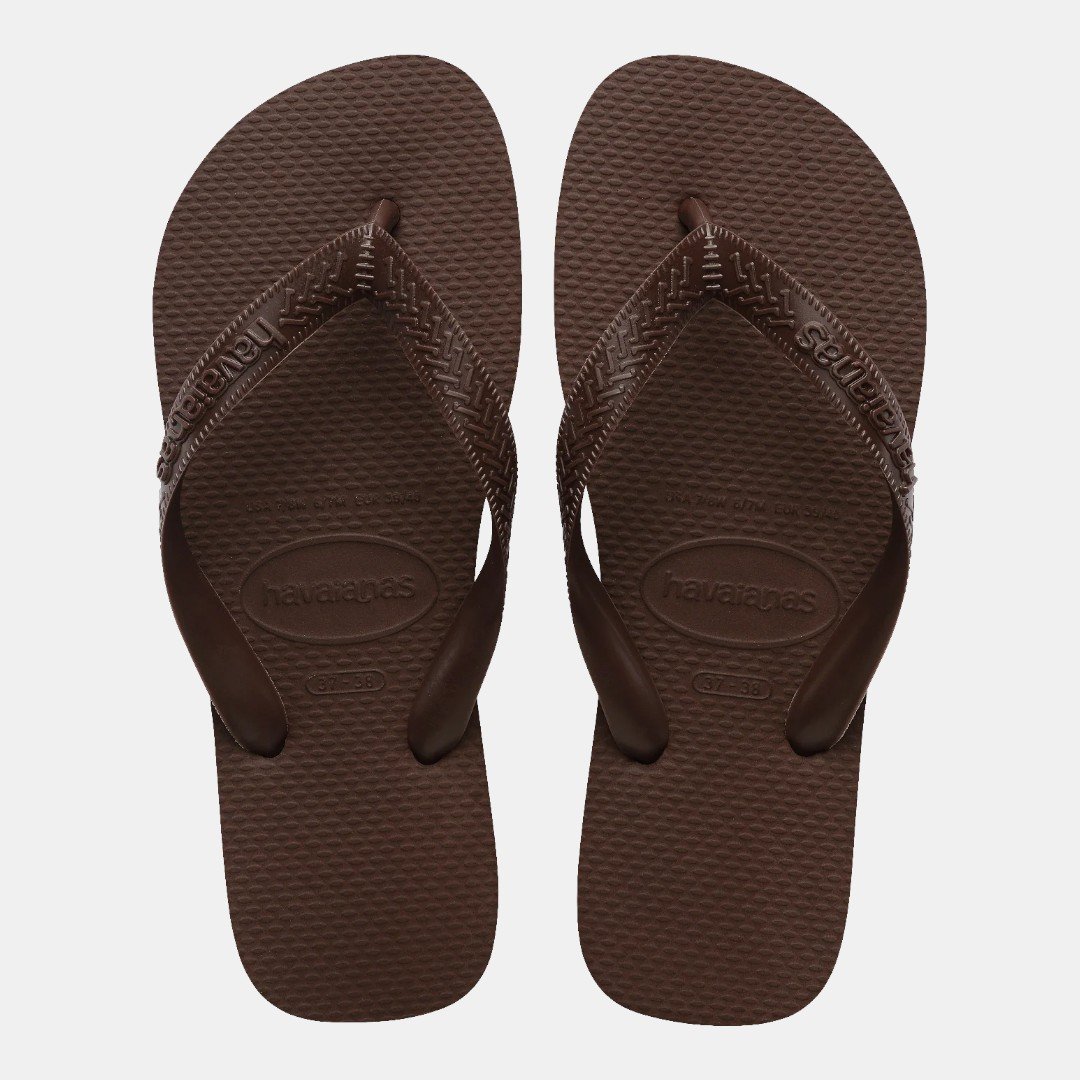 Chinelo Havaianas Top Senses Marrom Café