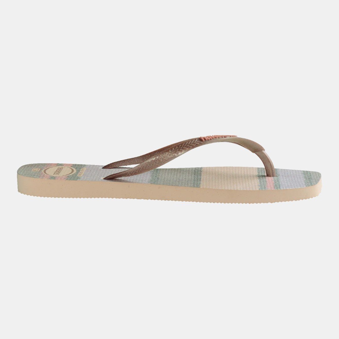 Chinelo Havaianas Slim Square Palette Glow Rosa 3